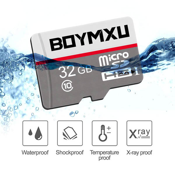 32GB BOYMXU TF Card with Adapter,High Speed Memory Card Class 10 TF Card  Memory Card for Phone Camera Computer-Update